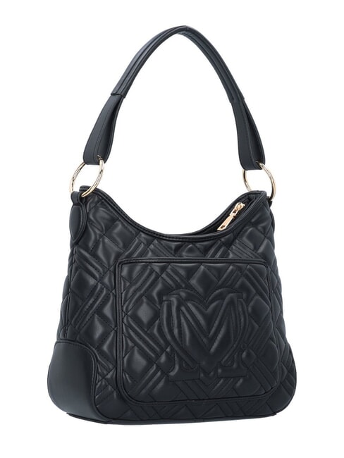 QUILTED  Hobo Shoulder Bag Black - Women’s Bags