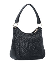LOVE MOSCHINO QUILTED  Hobo Shoulder Bag Black - Women’s Bags - 2