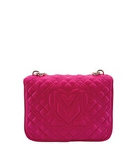 LOVE MOSCHINO QUILTED GOLD CHAIN Shoulder/crossbody bag magenta - Women&rsquo;s Bags - 3