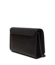 LOVE MOSCHINO CHAIN Shoulder bag with micro studs black/gunmetal - Women’s Bags - 2