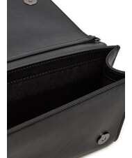 LOVE MOSCHINO CHAIN Shoulder bag with micro studs black/gunmetal - Women’s Bags - 3