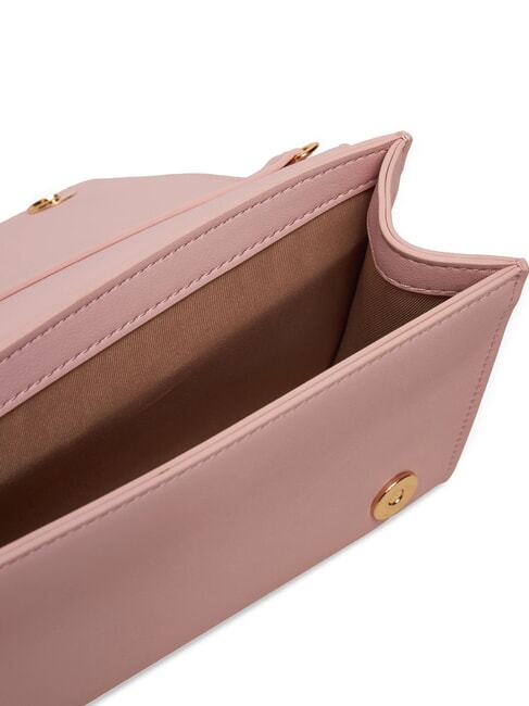 GOLD LETTERING Chain Clutch with shoulder strap rose - Women’s Bags