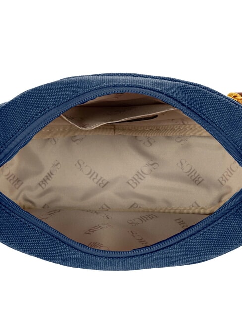 SORRENTO ERICA Small canvas shoulder bag Ocean - Women&rsquo;s Bags