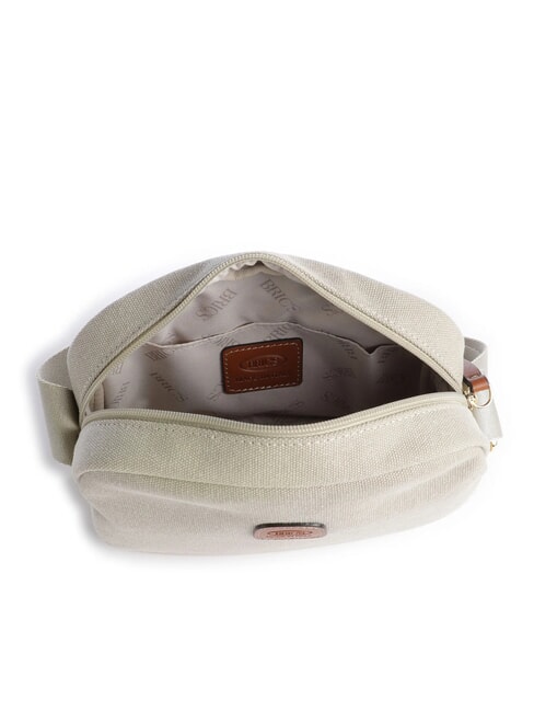 SORRENTO ERICA Small canvas shoulder bag BEIGE - Women&rsquo;s Bags