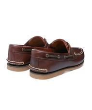 TIMBERLAND boat shoes CLASSIC, in leather BROWN - Men&rsquo;s shoes - 3