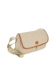 BRIC’S SORRENTO M Medium canvas bag with flap BEIGE - Women’s Bags - 2