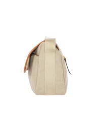 BRIC’S SORRENTO M Medium canvas bag with flap BEIGE - Women’s Bags - 3