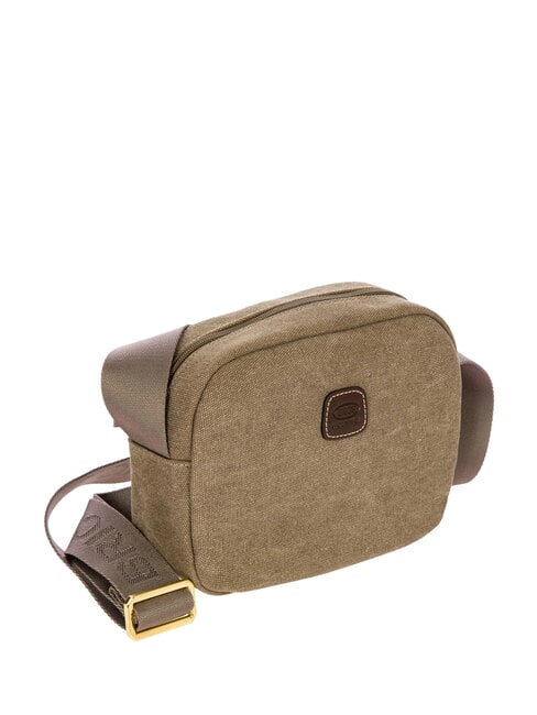 SORRENTO ERICA Small canvas shoulder bag cocoa - Women’s Bags