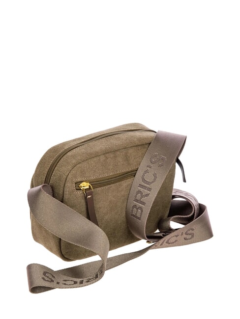 SORRENTO ERICA Small canvas shoulder bag cocoa - Women’s Bags