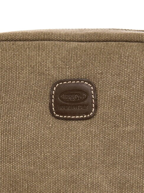 SORRENTO ERICA Small canvas shoulder bag cocoa - Women’s Bags