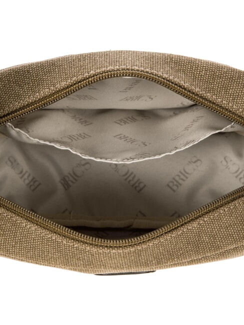 SORRENTO ERICA Small canvas shoulder bag cocoa - Women’s Bags