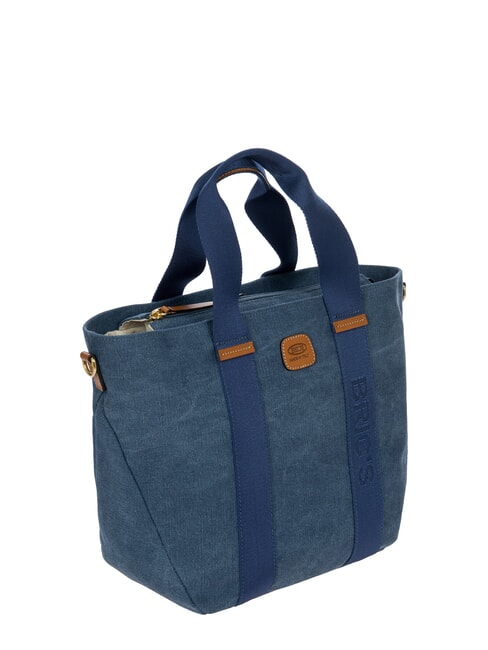 SORRENTO LUDOVICA Canvas Handbag Shopping Bag blue - Women’s Bags