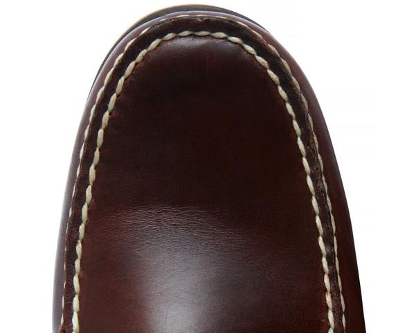 boat shoes CLASSIC, in leather BROWN - Men&rsquo;s shoes