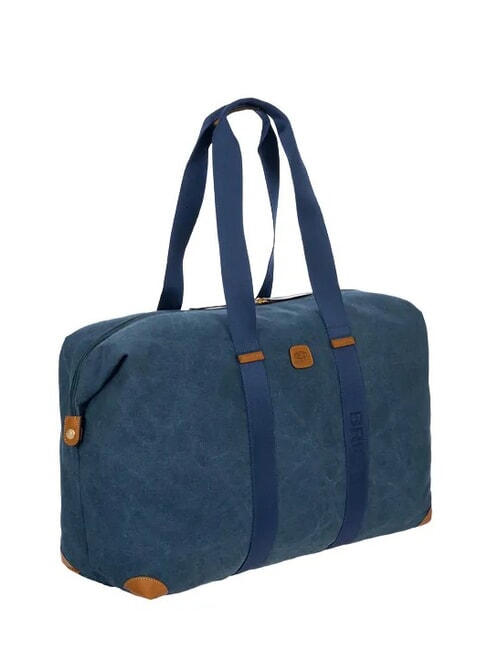 SORRENTO L Large canvas duffel bag blue - Duffle bags