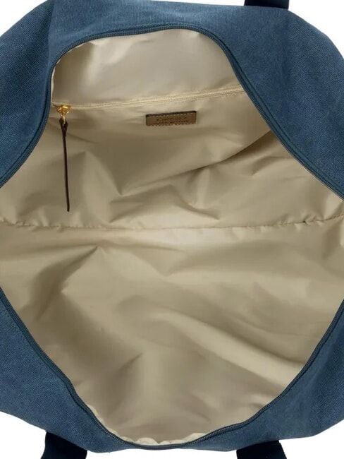 SORRENTO L Large canvas duffel bag blue - Duffle bags