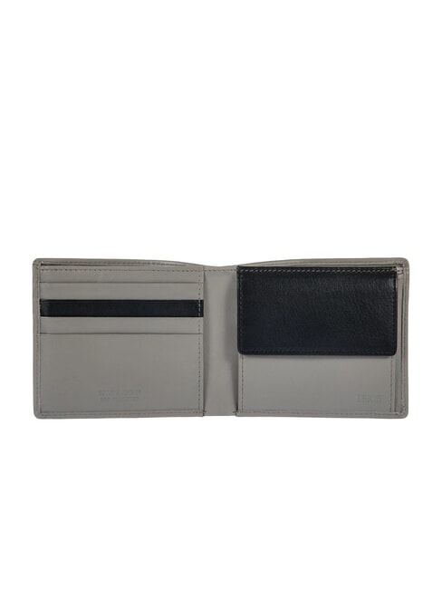 BERNINA Leather wallet coin purse GREY - Men’s Wallets