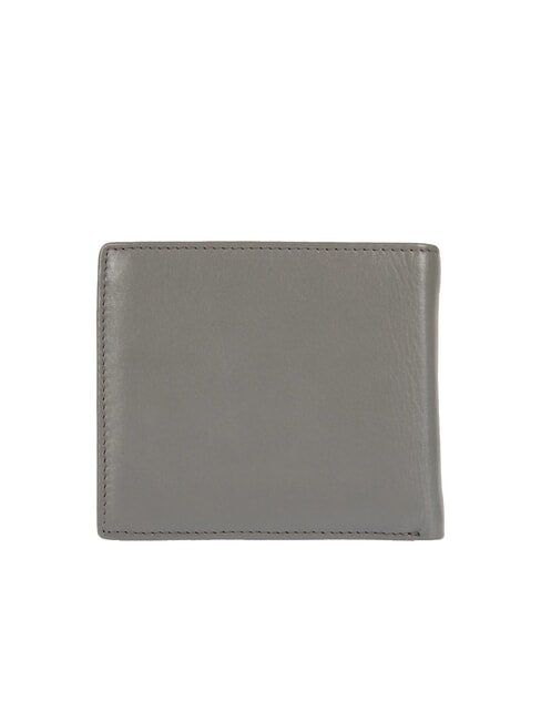 BERNINA Leather wallet flap coin purse GREY - Men’s Wallets