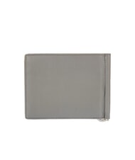 BRIC’S BERNINA Leather money clip GREY - Men’s Wallets - 4