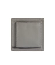 BRIC’S BERNINA Leather coin purse wallet GREY - Men’s Wallets - 4
