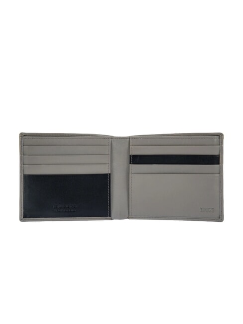 BERNINA Leather wallet 8cc GREY - Men’s Wallets