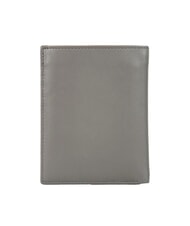 BRIC’S BERNINA 10cc Vertical Leather Wallet GREY - Men’s Wallets - 3