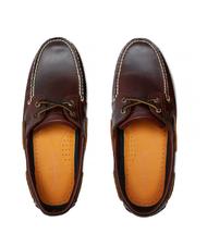 TIMBERLAND boat shoes CLASSIC, in leather BROWN - Men&rsquo;s shoes - 4