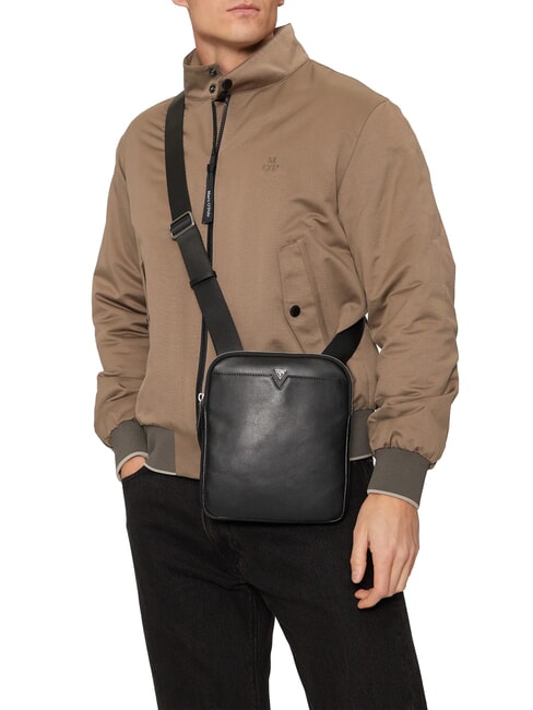 FIRENZE Men's leather bag BLACK - Over-the-shoulder Bags for Men