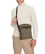 GUESS MILANO Purse military green - Over-the-shoulder Bags for Men - 4