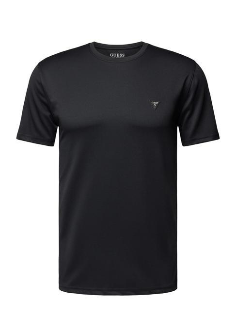 TECH Regular fit stretch t-shirt jetbla - T-shirt