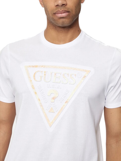 PATCHWORK Printed T-shirt purwhite - T-shirt