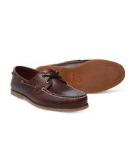 TIMBERLAND boat shoes CLASSIC, in leather BROWN - Men&rsquo;s shoes - 8