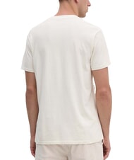 GUESS WORLD STAMPS Cotton T-shirt pearl white multi - T-shirt - 2