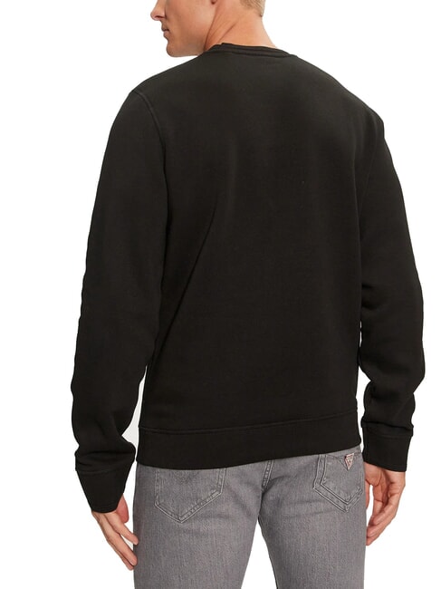 BOX Metallic logo embroidery sweatshirt jetbla - Sweatshirts