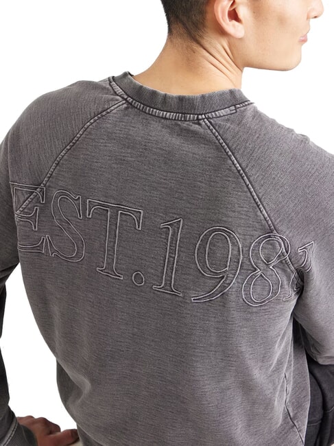 RAGLAN Cotton crewneck sweatshirt jetbla - Sweatshirts