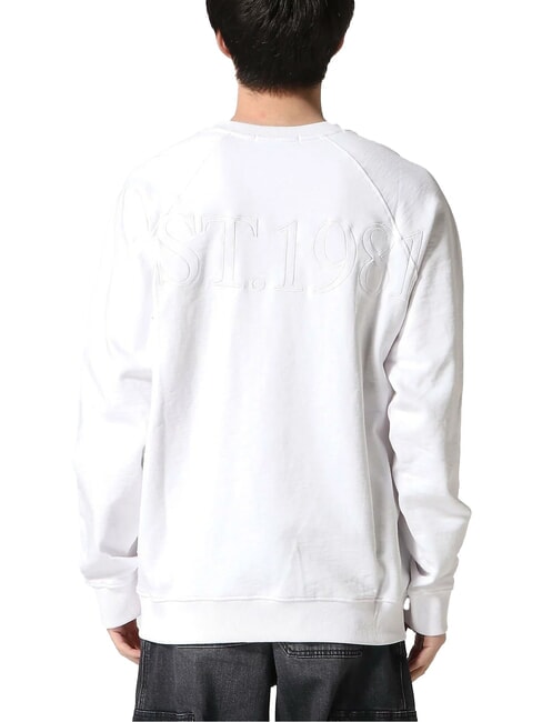 RAGLAN Cotton crewneck sweatshirt purwhite - Sweatshirts