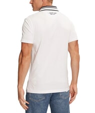 GUESS NOLAN Polo short sleeve striped collar - Polo shirt