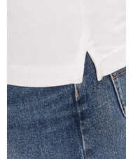 GUESS NOLAN Polo short sleeve striped collar purwhite - Polo shirt - 4