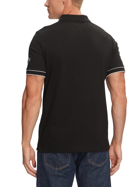 LYE Short sleeve logo polo jetbla - Polo shirt