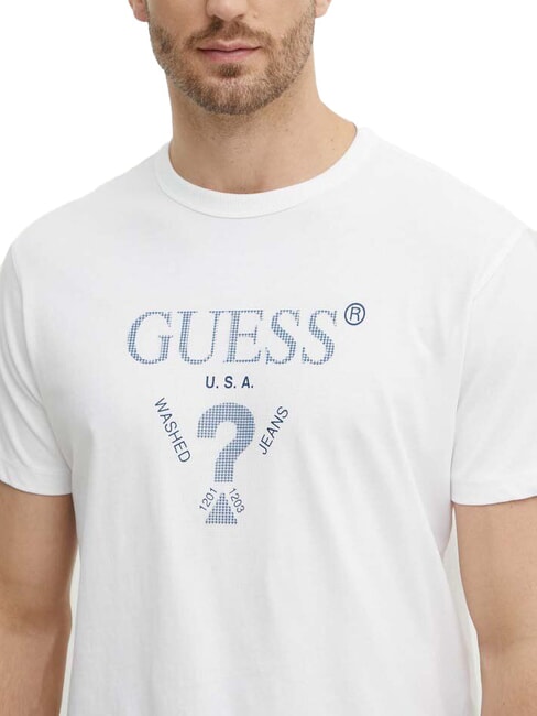 TRIANGLE Cotton T-shirt with print purwhite - T-shirt