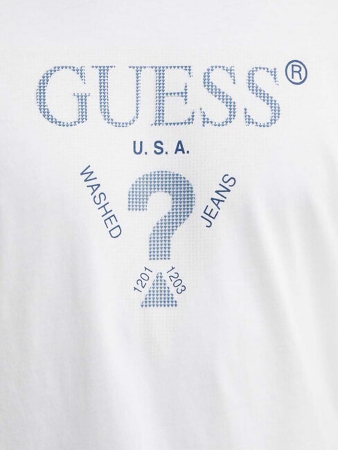 TRIANGLE Cotton T-shirt with print purwhite - T-shirt