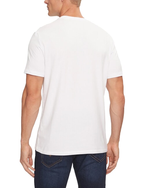 TRIANGLE T-shirt with maxi print purwhite - T-shirt