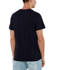GUESS TRIANGLE T-shirt with maxi logo patch - T-shirt