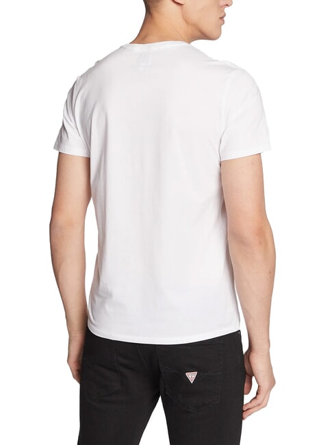 LOGO EMBROIDERY Cotton T-shirt purwhite - T-shirt