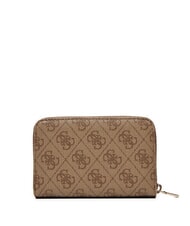 GUESS ECO ERICA Zip Around Wallet MILK LOGO - Women&rsquo;s Wallets - 3