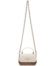 GUESS GIRL Mini Handbag, with shoulder strap 4g aop beige white - Women’s Bags - 3