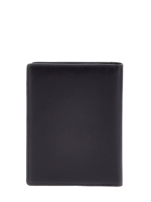 SMOOTH  Leather Passport Holder BLACK - Women’s Wallets