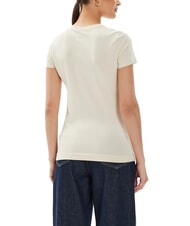 GUESS FLOWERS Stretch T-shirt vanilla blush - T-shirt - 2