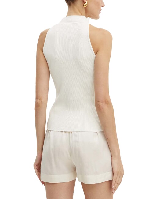 BLAIR Halterneck Tank Top cremwhi - T-shirt