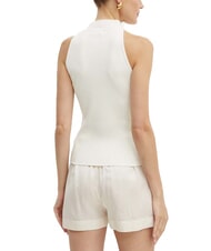 GUESS BLAIR Halterneck Tank Top cremwhi - T-shirt - 2