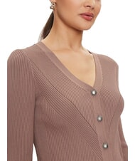 GUESS KAILEY Ribbed Cardigan with Buttons iron - Women's Sweaters - 3